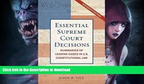 READ  Essential Supreme Court Decisions: Summaries of Leading Cases in U.S. Constitutional Law