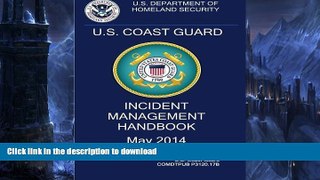 FAVORITE BOOK  U.S. Coast Guard Incident Management Handbook 2014  PDF ONLINE