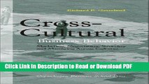 Read Cross-Cultural Business Behavior: Marketing, Negotiating, Sourcing and Managing Across