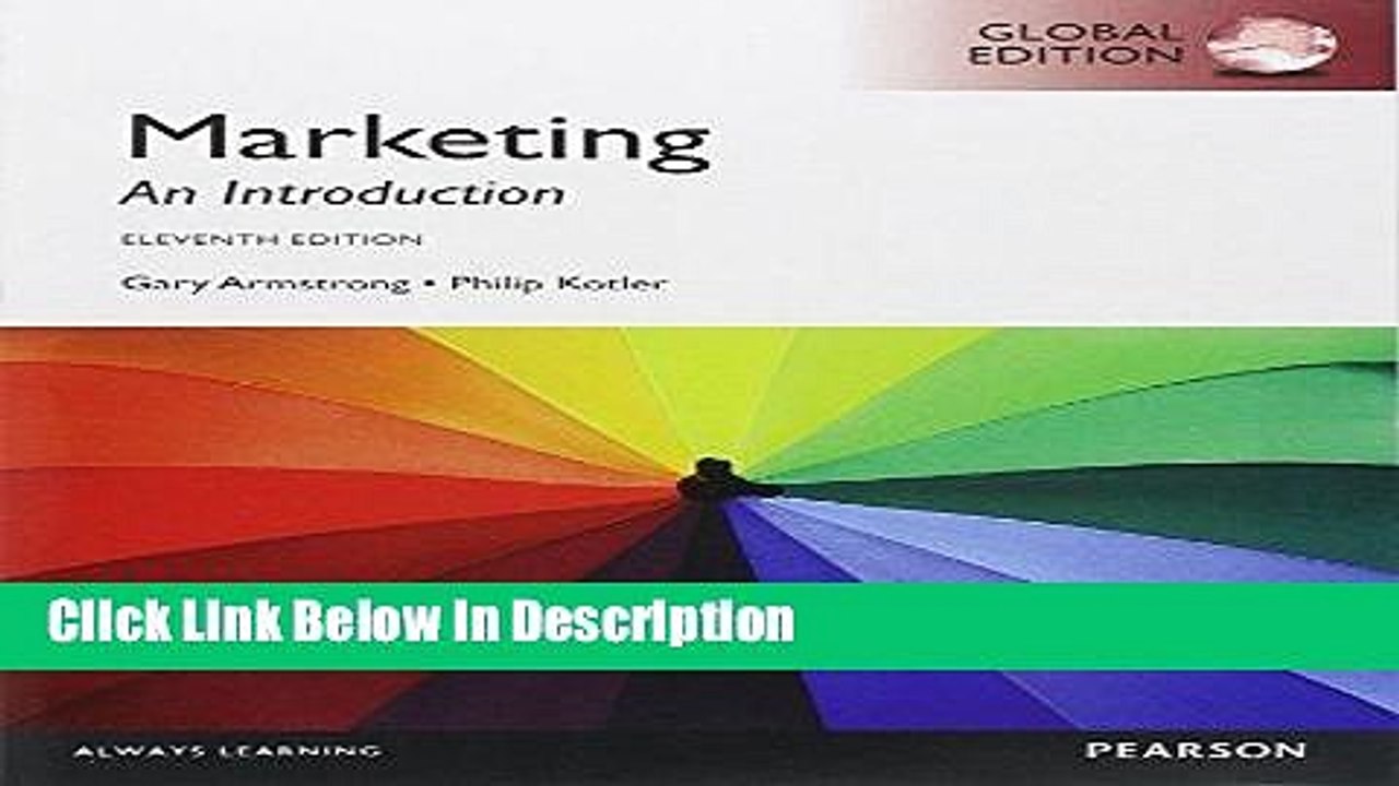 [PDF] Marketing: An Introduction. Gary Armstrong, Philip Kotler [PDF] Online