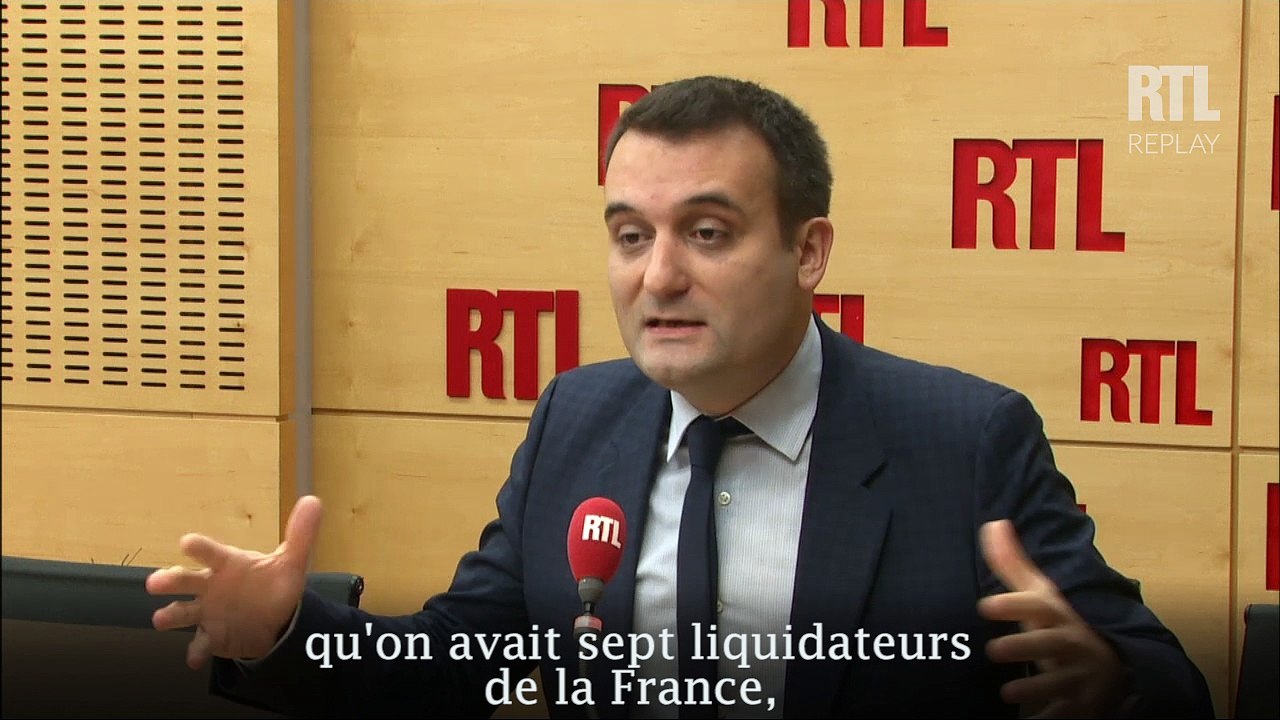 Florian Philippot sur le débat Les Républicains : "On avait sept liquidateurs de la France"