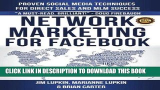Read Now Network Marketing For Facebook: Proven Social Media Techniques For Direct Sales   MLM