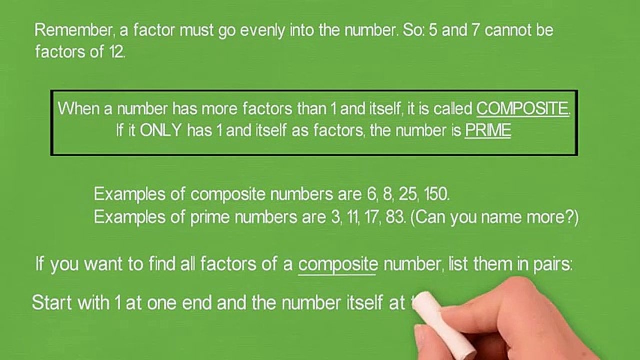 Fractions Book 3: Factors and GCF (Greatest Common Factor)