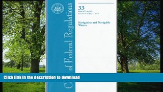 READ  Code of Federal Regulations, Title 33, Navigation and Navigable Waters, Pt. 125-199,