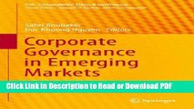 Read Corporate Governance in Emerging Markets: Theories, Practices and Cases (CSR, Sustainability,