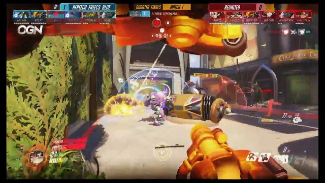 [2016.11.18] 인텔 오버워치 APEX 시즌1 - REUNITED VS Afreeca / BK Star VS LW Blue (7)