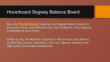 Hoverboard Segway Balance Board
