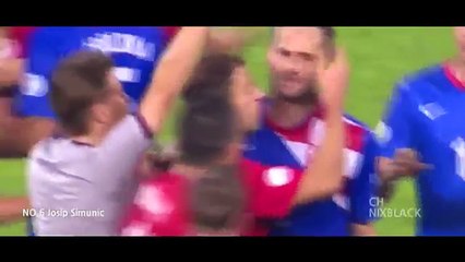 TOP 10 CRAZY RED CARD IN FOOTBALL