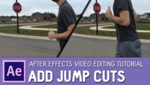 Adobe After Effects - Add Jump Cuts to Videos