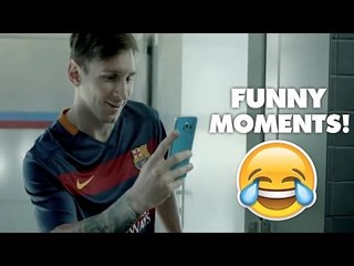 messi - neymar - suarez | MSN ► اللحظات المضحكة