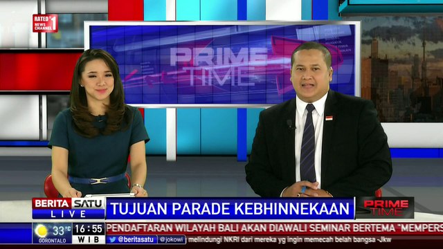 Rute Parade Bhineka Tunggal Ika