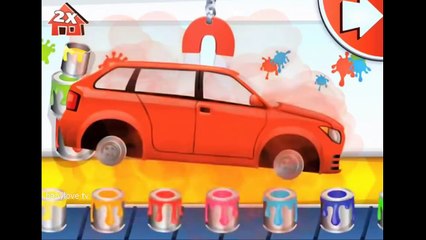 развивающие мультики про машинки собираем полицейскую машину