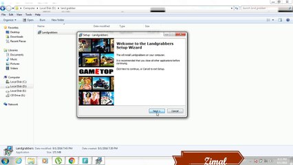 land graber 2 to install in pc computer