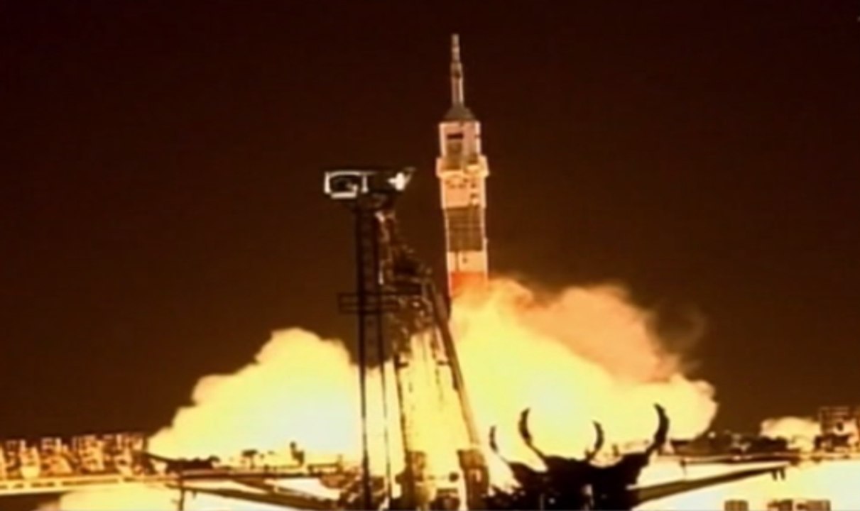 A Baïkonour, décollage sans encombre pour la fusée Soyouz