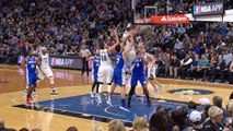 Zach LaVine with the Putback Dunk Off the Missed Free Throw