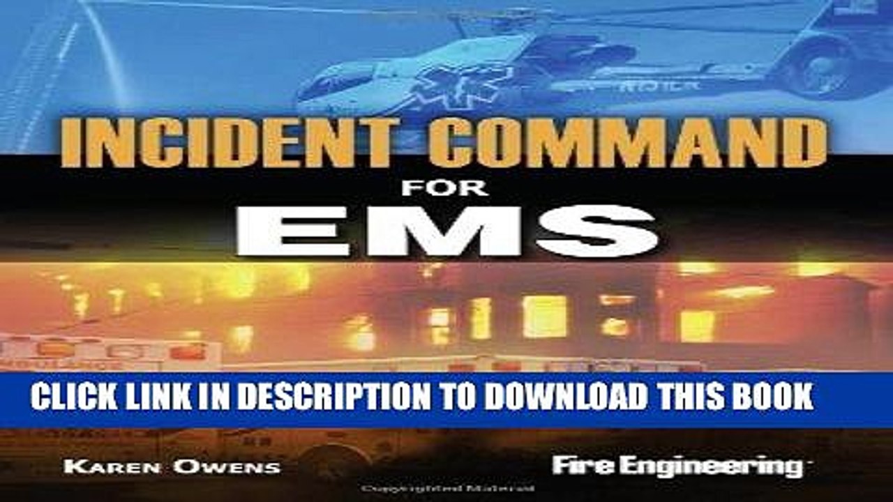 Ebook Incident Command for EMS Free Read