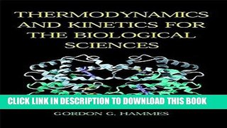 Ebook Thermodynamics and Kinetics for the Biological Sciences Free Read