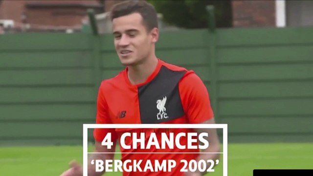 Coutinho recrée le but mythique de Bergkamp