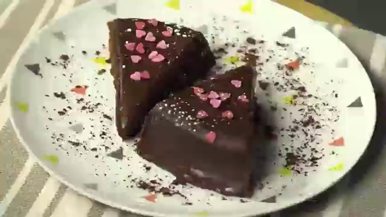 Recette de Gâteau au chocolat noir sans oeuf   la recette facile