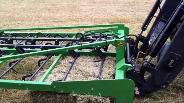 World Amazing Modern Agriculture Equipment and Mega Machines Hay Bale Handling Tractor, LoaderHD