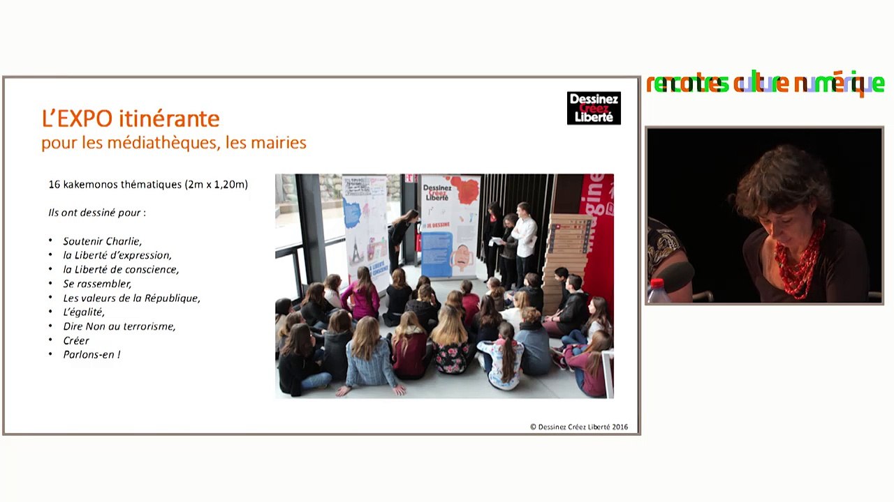 Rencontre "Education à l'image, aux médias et au numérique"  : Dessinez Créez Liberté