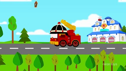 Robocar Roy Big Wheels Mini Cartoon