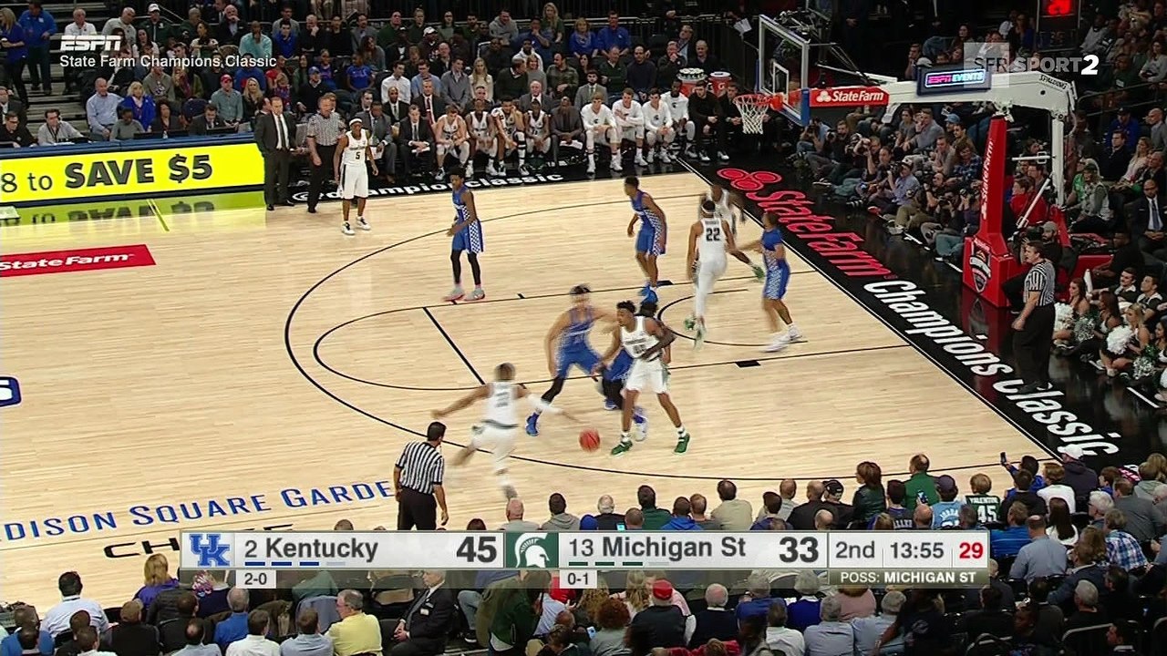 BASKET - NCAA - Le dunk stratosphérique de Fox
