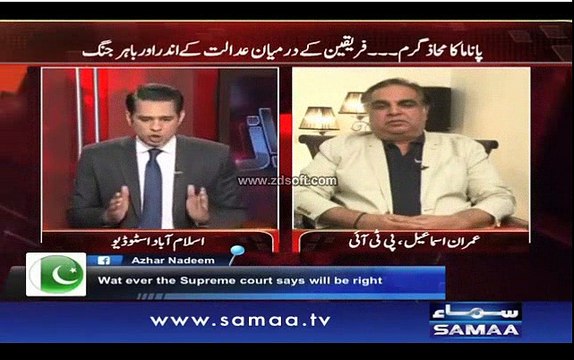 Anchor Shahzad Excellent Reply To Daniyal Aziz