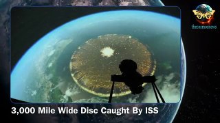 UFO Mothership 3,000 Mile Wide Disc Caught By ISS Above Earth