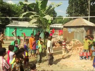 রংপুরে দেয়াল ধসে দুই শিশুর মৃত্যু