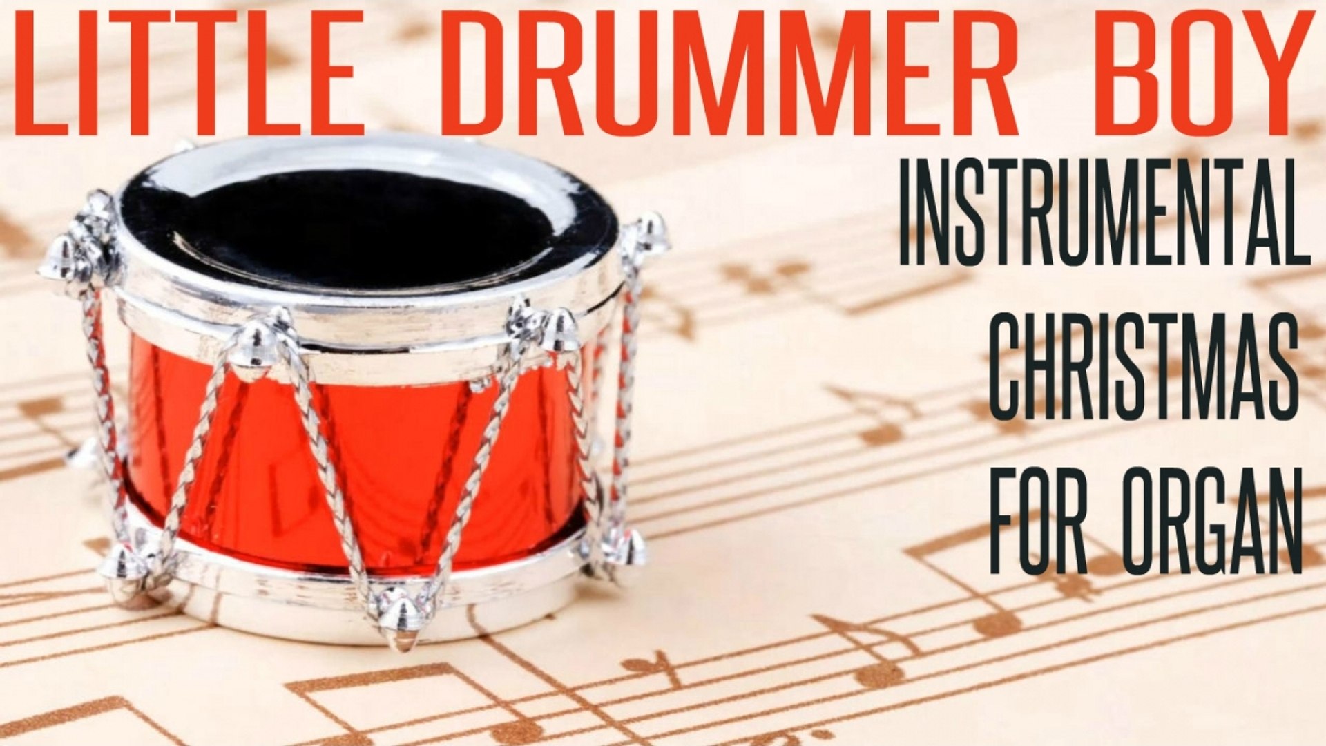 ⁣MMF - Little Drummer Boy - Instrumental Christmas for Organ
