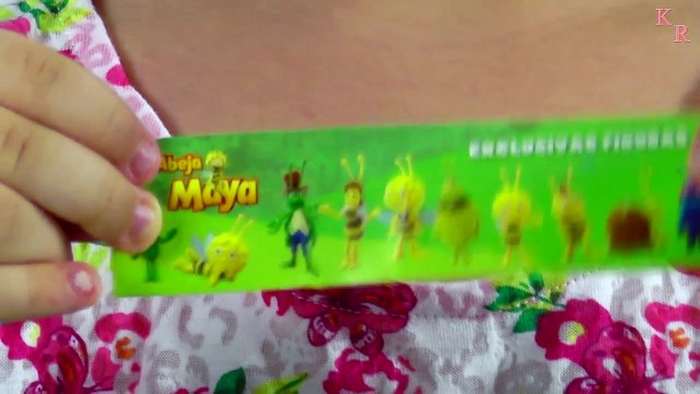 Kinder Surprise Eggs with Maya the Bee. Киндер сюрприз пчелка Майя распаковка игрушки