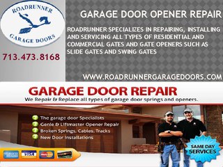 Garage Door Opener Repair