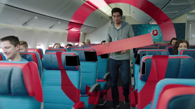 AWESOME ! Turkish Airlines Safety Video with Zach King (2016)