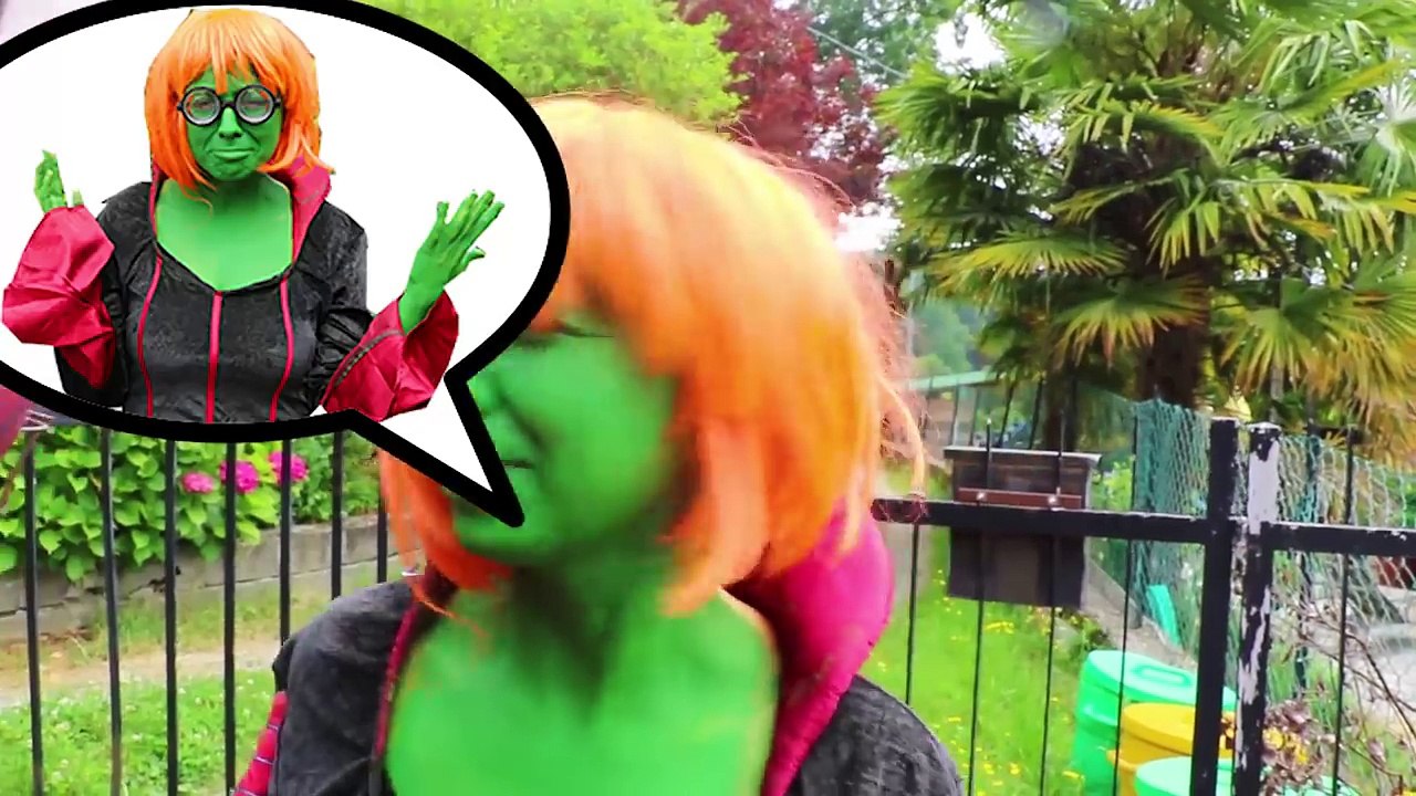 Lady Hulk becomes Blind?! w/ Hulk, Frozen Elsa, Spiderman, Joker & Candy :)
