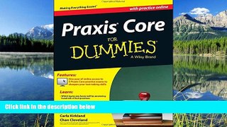 Online eBook Praxis Core For Dummies, with Online Practice Tests