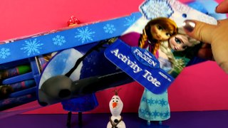 Frozen Activity Pack + Tote from the Disney Movie with Princess Anna Queen Elsa Olaf Sven