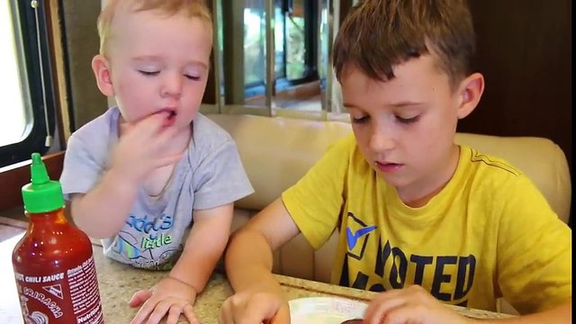 FOOD PRANK! PRANK BABY SPICY COOKIE + Spicy Candy Doughnut Funny Ideas April Fools Joke PEPPERS Kids