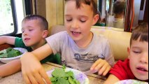 FOOD PRANK! PRANK MOM Salad TRICK   Spicy Candy Doughnut Funny Ideas April Fools Joke PEPPERS Kids