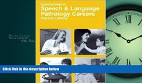 Fresh eBook  Opportunities in Speech-Language Pathology Careers
