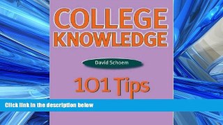 Online eBook  College Knowledge: 101 Tips