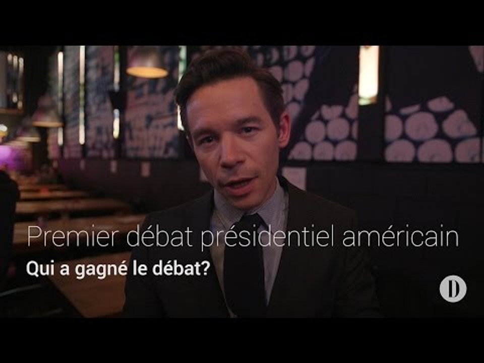Premier débat présidentiel américain
