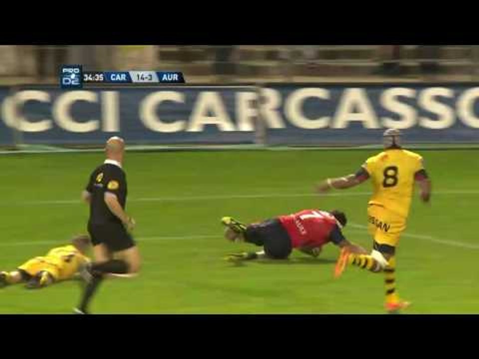 2016/2017 - PROD2 : J08, Résumé Carcassonne - Stade Aurillacois