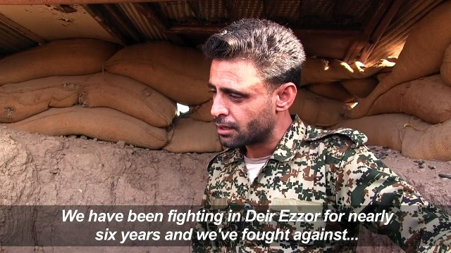 Syrian soldiers fight IS for eastern city of Deir Ezzor