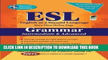 [PDF] ESL Intermediate/Advanced Grammar (English as a Second Language Series) Popular Online