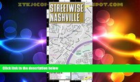 #A# Streetwise Nashville Map - Laminated City Center Street Map of Nashville, Tennessee - Folding