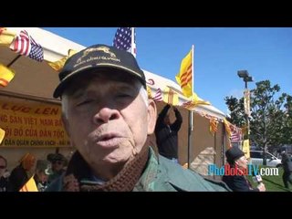 Phỏng vấn ông Phan Kỳ Nhơn tại một cuộc tuyệt thực và xuống đường ở LS