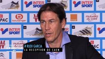 Rudi Garcia et la réception de Caen