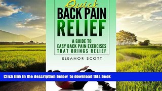 liberty books  Quick Back Pain Relief: A Guide to Easy Back Pain Exercises That Brings Relief