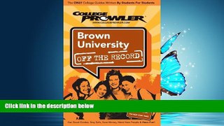 Fresh eBook  Brown University Ri 2006 (Off the Record)